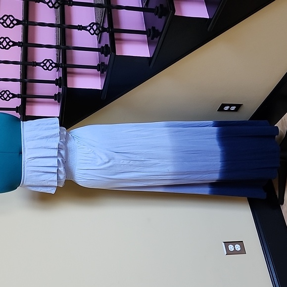 Threads 4 Thought Tie Dye Strapless Maxi - SZ XS - Picture 5 of 7